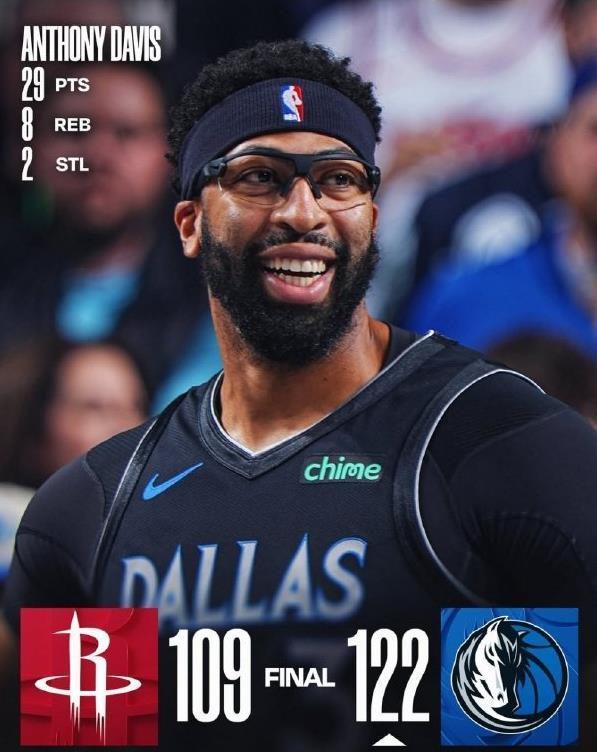 独行侠配得上五战四胜！核心统治力十足，角色球员各司其职齐发力